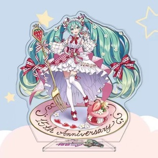 Hatsune Miku Standee Peripheral Cute Hatsune Miku Standee Ornament Anime Two-Dimensional Gift for Best Friend 10cm