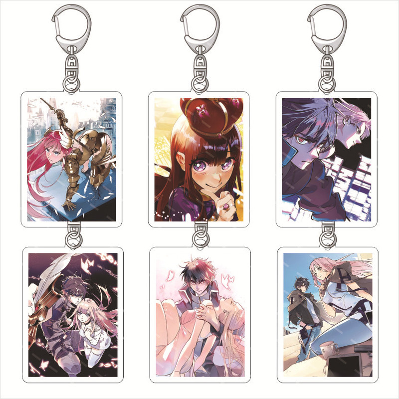 Shattered Kingdom acrylic keychain Adonis doroca croc Morgan acrylic pendant