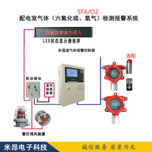 六氟化硫检测报警仪在线SF6泄漏探测器电厂配电室六氟化硫报警器