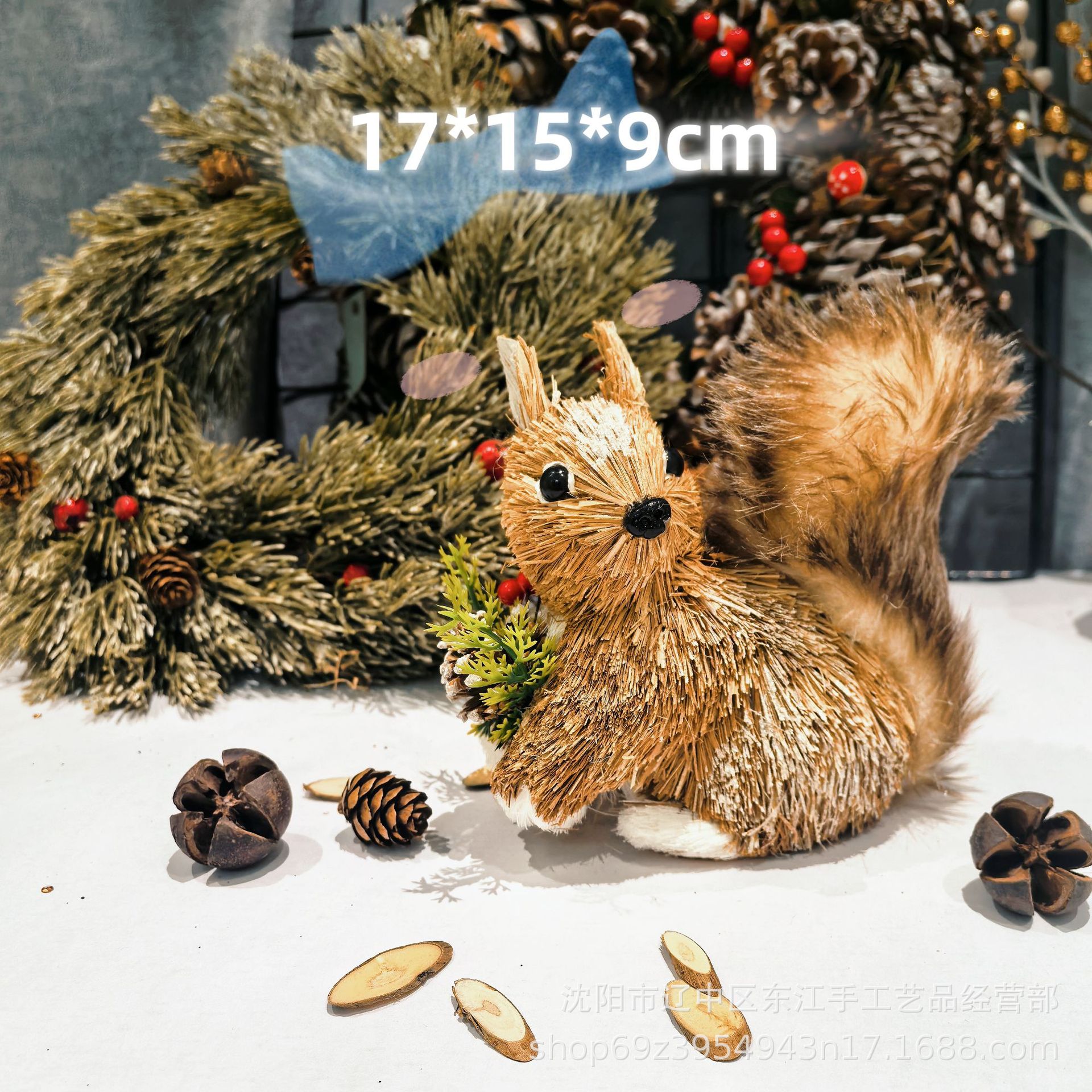Decoración de ciervo navideño, adornos lindos, exquisitos recuerdos, simulación de alces, decoración de escritorio de ventana navideña, accesorios