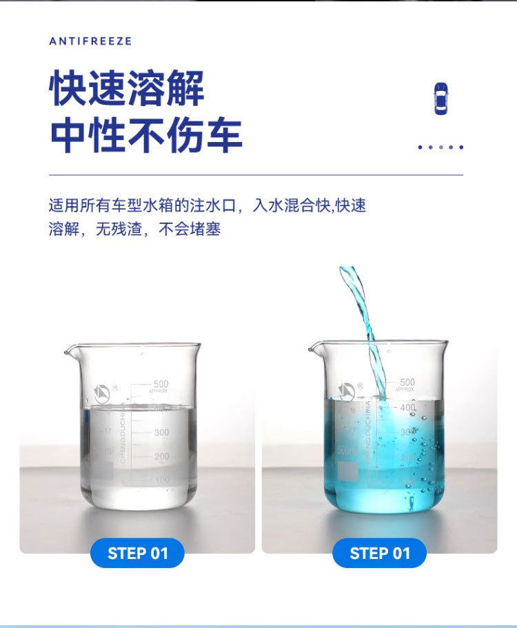 Car Glass Water Powerful Decontamination and Oil Film Removal Car Shellac Summer Concentrated Wiper Water Universal Wholesale for All Seasons