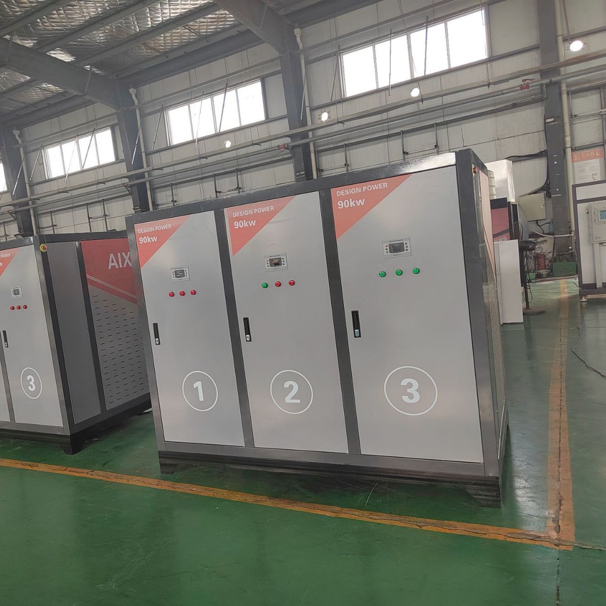 电磁热水锅炉全自动控制水电分离多重保护洗浴采暖热源设备