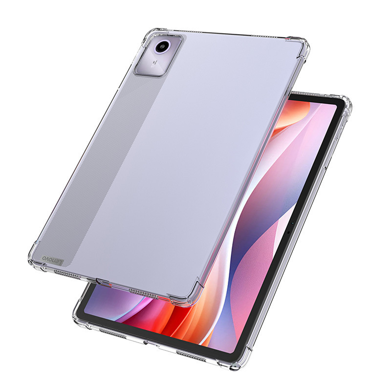 Suitable for Lenovo tablet Xiaoxin Pad2024 protective case 11 four-corner airbag drop-resistant transparent TB331FC TPU shell Suitable for Lenovo tablet Xiaoxin Pad2024 protective case 11 four-corner airbag drop-resistant transparent TB331FC TPU shell