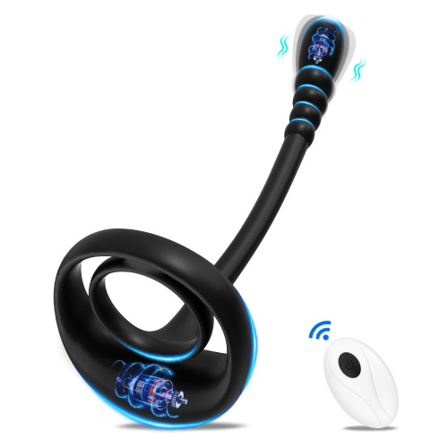 Adult Product Manufacturer Wholesale APP Remote Couple Delayed Vibration Locking Ring Penis Ring Anus Vibration Amazon