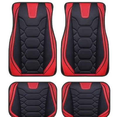 Set of Non-Slip Mats, Retro Nordic – Avtomobil döşəmə paspasları - sku102-color-temu-hot-selling-floor-mats-110-3344cm-two-piece-pack