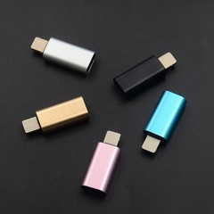 Type C female to Micro USB 5-pin adapter OTG converter data for Android phones, compatible with Xiaomi and Huawei