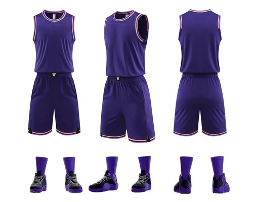 Adult Basketball Uniform Set High-end Digital Printing Custom Team Jersey Training Exercise Bulk Printing Team Apparel