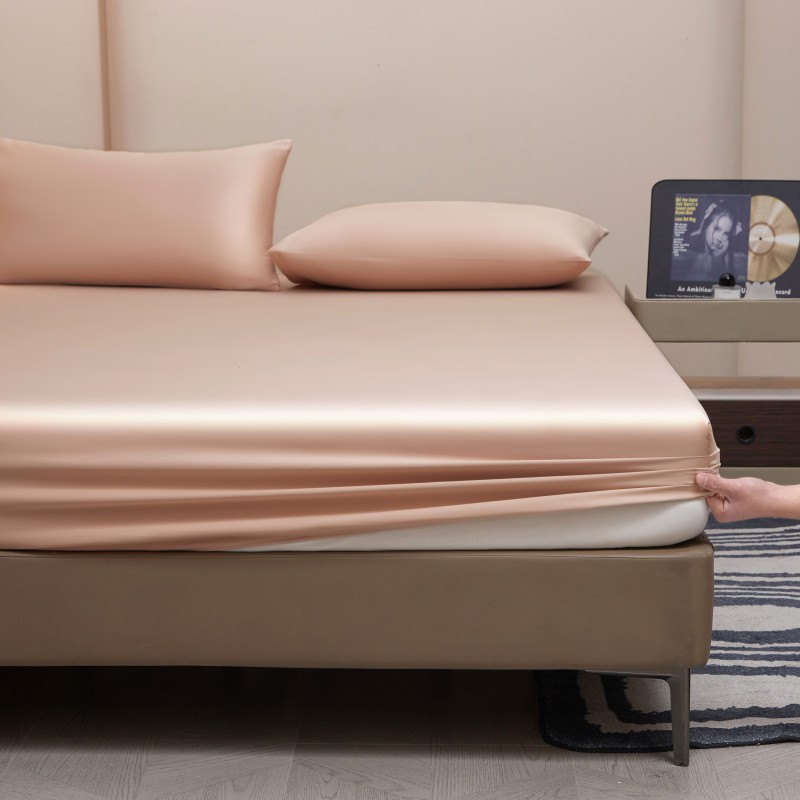 2025 nuevo estilo 100 50 piezas de algodón de doble acción de un solo producto funda de cama funda de cama de algodón puro color sólido ropa de cama al por mayor