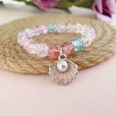 children Bracelet new pattern girl Bracelet lovely Little Bear bead Little Girl Bracelet pupil Bracelets One piece On behalf of