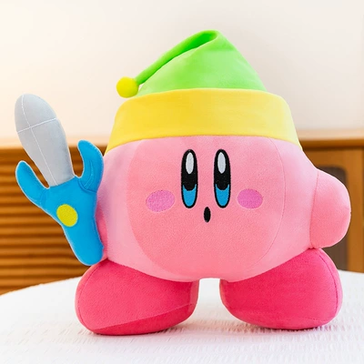 Oyuncaq yastıqlar, Toy Doll Pillow Grab - kirby-sword-35cm