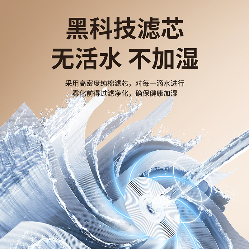 Capacious humidifier, mute night light, new collection