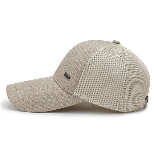Mid-age and senior breathable sun hat, thin-style cap for men—summer mesh sun visor, perfect for grandpas and dads, also great as a baseball cap.