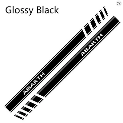 Body sticker Suitable for Fiat 500 - black