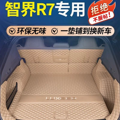 for Zhijie R7 trunk mat, Trunk Mat