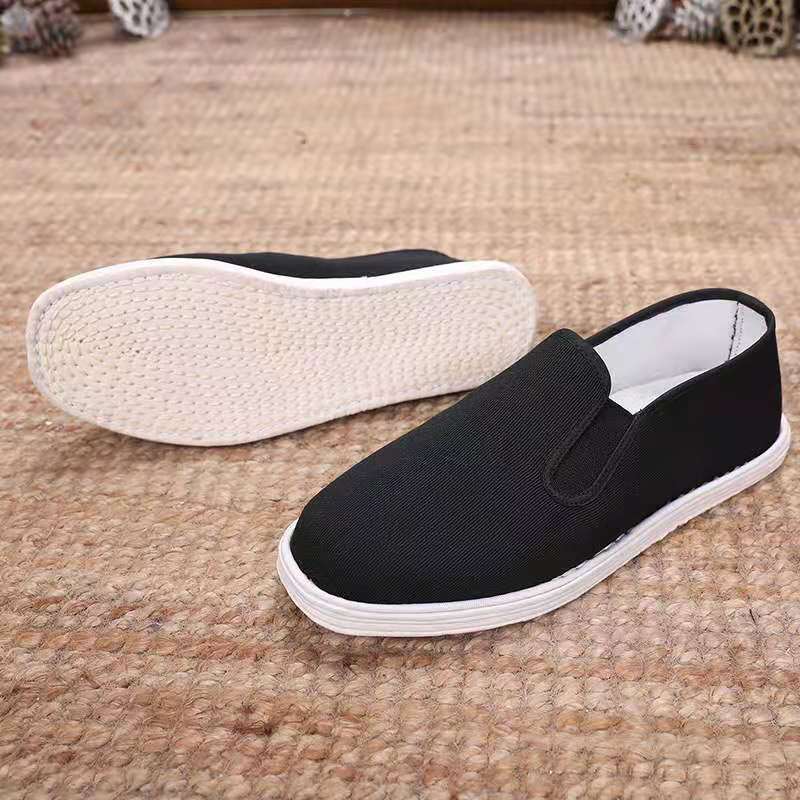 Old Beijing Cloth Shoes, Handmade Thousand-Layer Soles, Men's Farmhouse Cotton Shoes, Spring and Summer Youth Casual Health Shoes Old Beijing Cloth Shoes, Handmade Thousand-Layer Soles, Men's Farmhouse Cotton Shoes, Spring and Summer Youth Casual Health Shoes