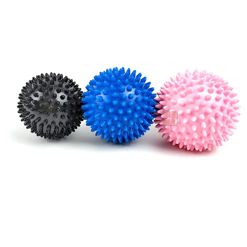 PVC Yoga Acupressure Ball 7.5cm 9cm Sensory Training Ball Muscle Relaxation Foot Massage Acupoint Ball Fascia Ball