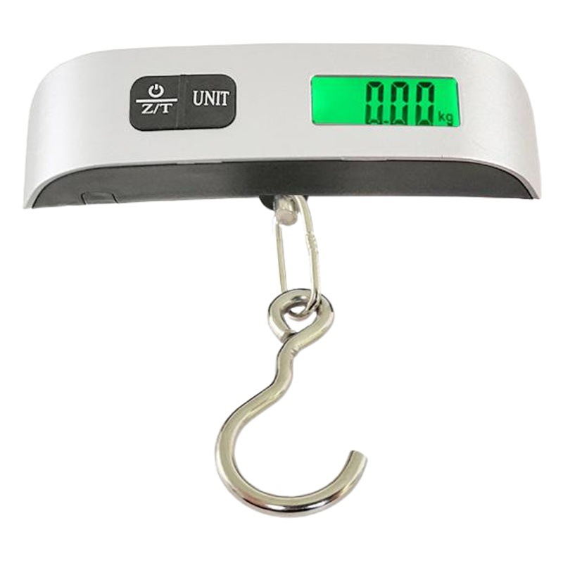 Cross-Border Exclusive Supply of Portable Electronic Luggage Scale, Mini Handheld Electronic Scale, T-Type 50kg Outdoor Travel Scale