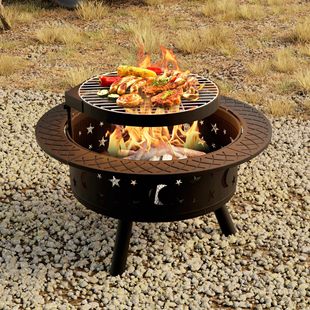 Customized Cross-Border Iron Art Outdoor Grill Picnic Bbq Brazier Camping Barbecue Grill Grill Outdoor Courtyard