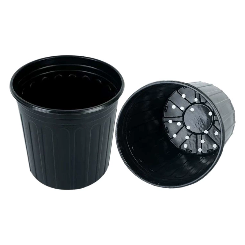 Горшок для рассады черного галлона Рассадная база Черный утолщенный горшок для рассады для древесных растений