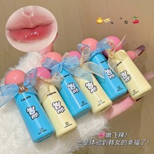 Cappuvini奶绒小狗镜面唇釉 不沾杯不掉色学生党平价水光口红批发