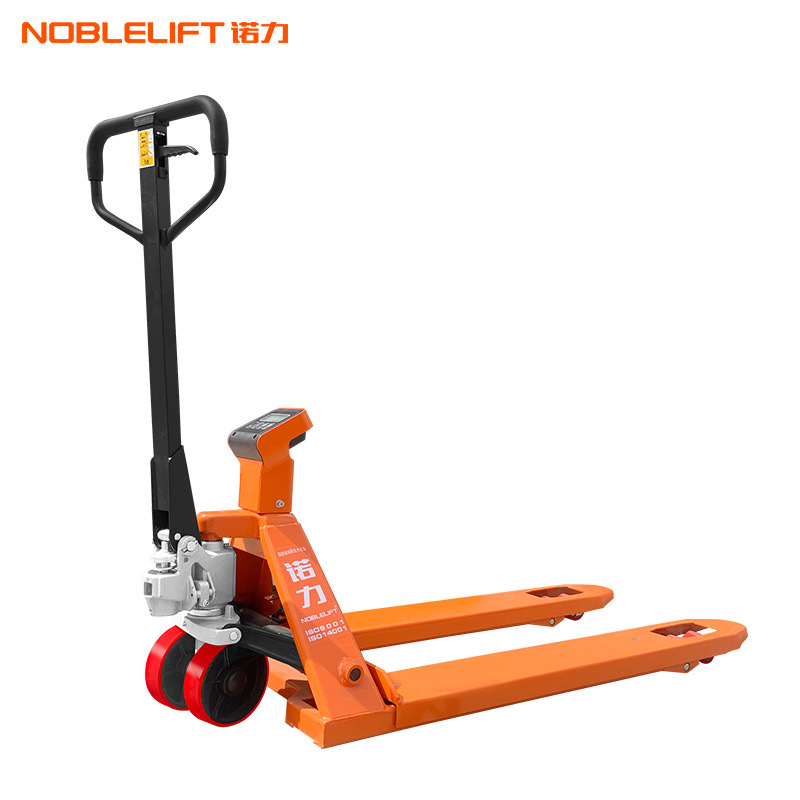 诺力电子秤叉车称重式秤液压手动搬运油压铲车液晶屏地牛HP-ESR20