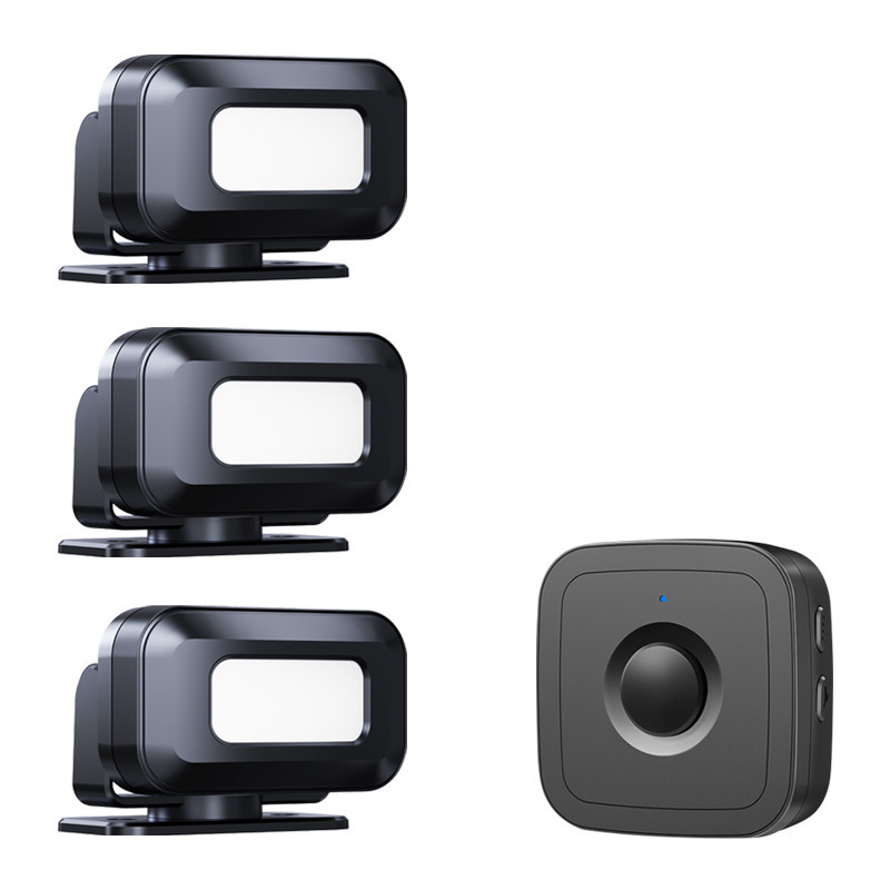 分体式迎宾器欢迎光临感应器店铺进门语音感应器迎宾红外语音门铃