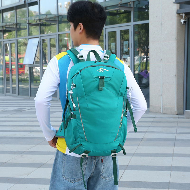 Mochila multifuncional impermeable para senderismo, antisalpicaduras, con funda para lluvia, ligera y resistente al desgaste