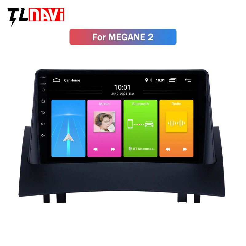 Трансграничные товары подходят для модифицированного автомобильного навигатора Renault Megane 2, DVD, GPS, автомобильного навигатора.