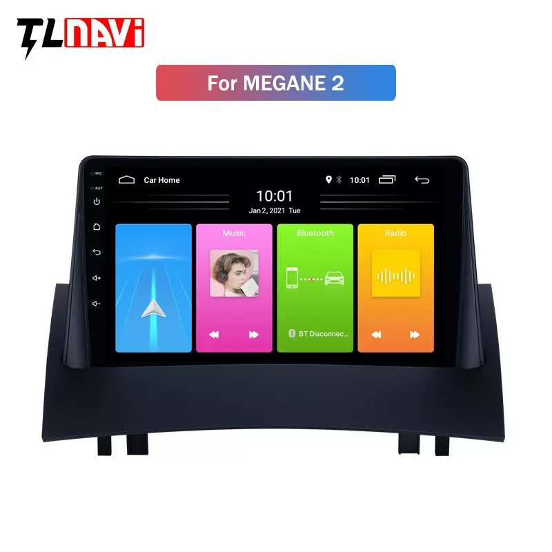 跨境商品 适用于雷诺梅甘娜2 改装车载导航DVD GPS车载导航仪