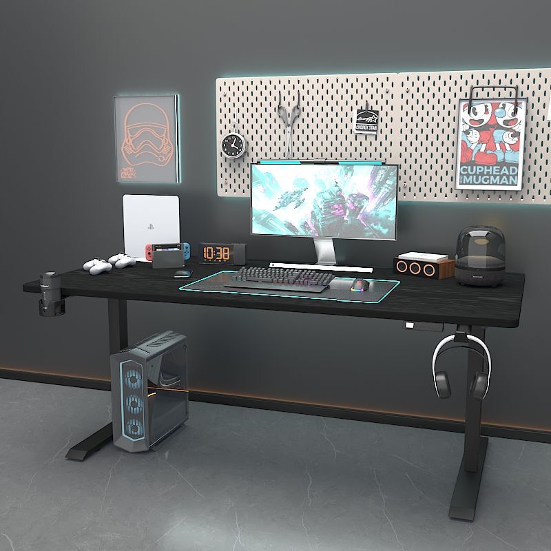 Intelligent Lifting Table, Fully Automatic Lifting Computer Table, Lifting Office Table, Gaming Table, Double Computer Table, Liftable