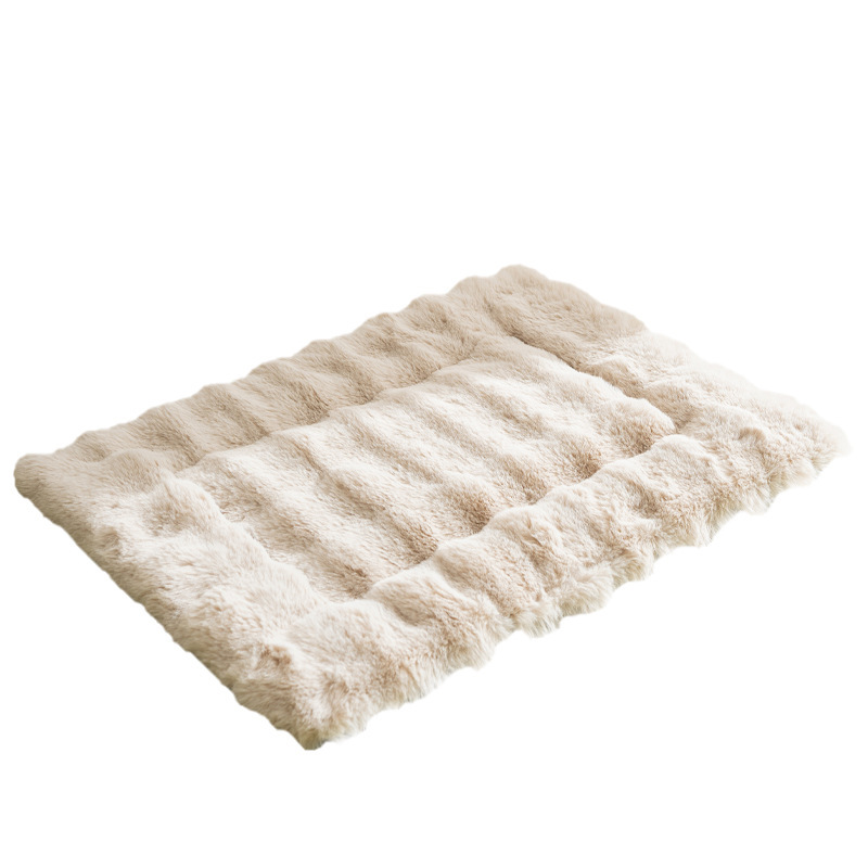 Espuma de espuma estera de esponja suave peluche casero antifríaco gato perro estera casera cama cama cama mascota gato nido image 5