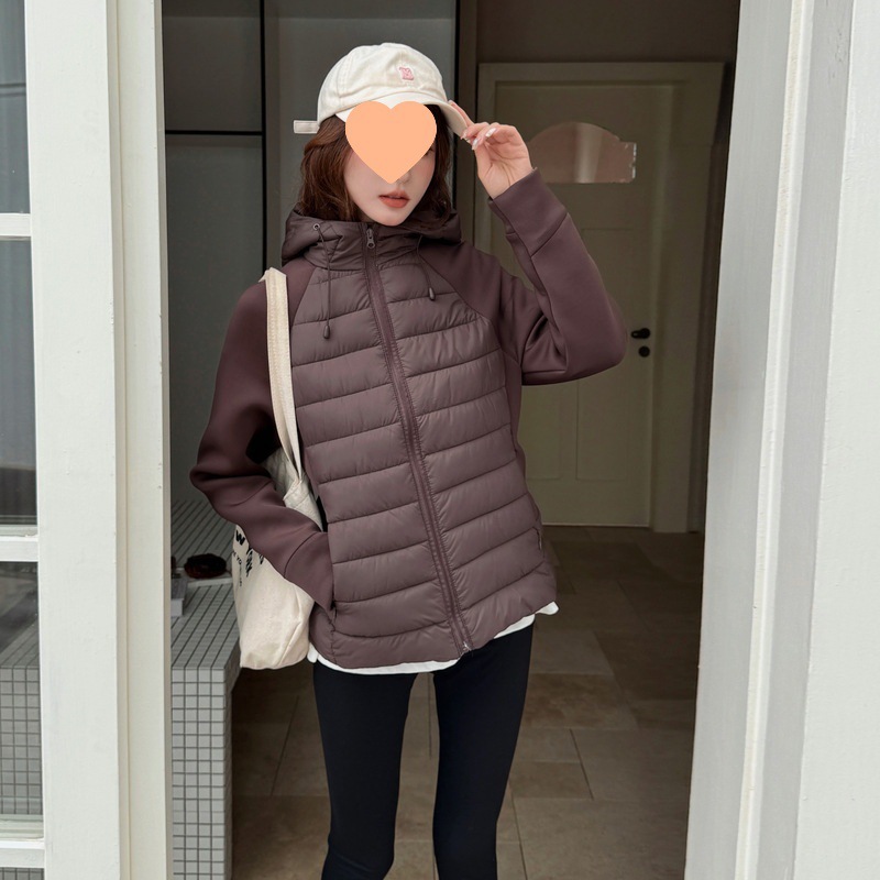 轻薄款连帽棉服女连帽2025年新款冬季棉衣外套面包服上衣棉袄女装|undefined