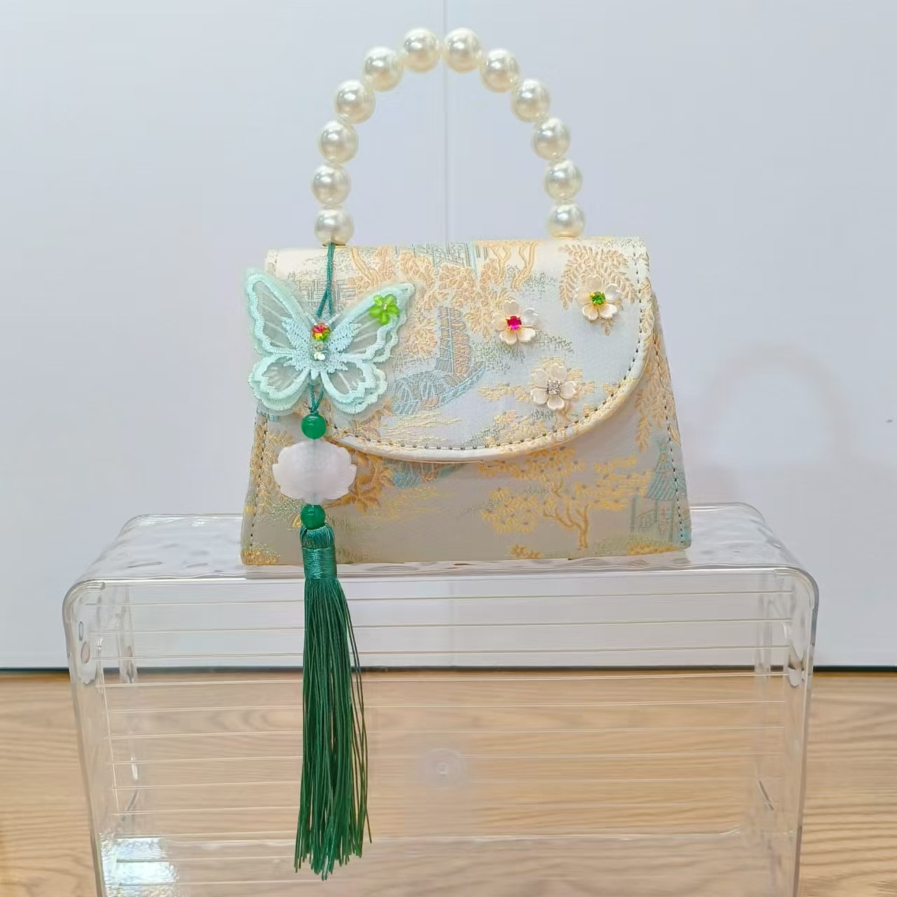 Nuevo estilo antiguo bolso para niños bolso de mensajero lindo para niña bolso de hombro de viaje de niña de estilo chino bolso de hombro de todo fósforo