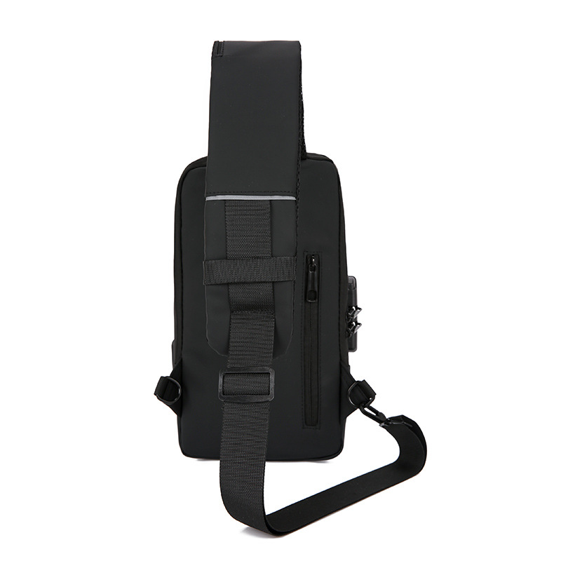Bolso de pecho de hombre bloqueo de contraseña bolso de ciclismo anti-robo ocio al aire libre correr viaje bolso de cintura de hombro mochila deportiva