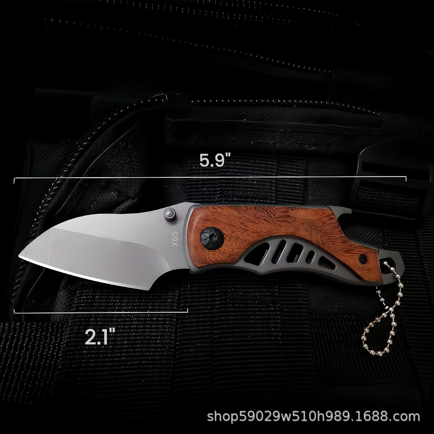 爆款跨境户外小刀具露营便携王者折叠刀高硬度求生随身合法小刀