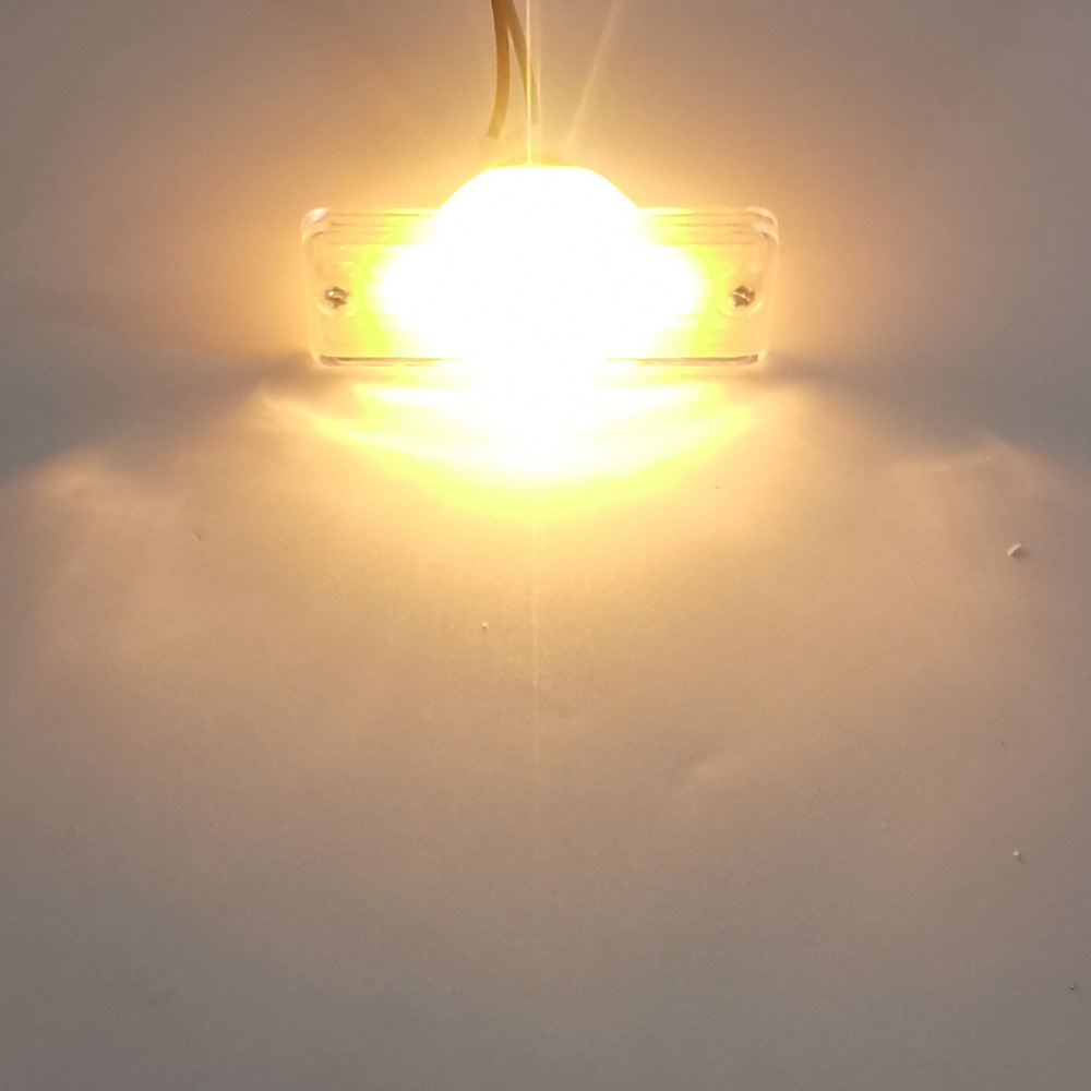 Vehículo de ingeniería de camiones y autobuses Puying Wrecker camión rociadores de saneamiento camión remolque LED luz lateral ancho de la correa luz lateral