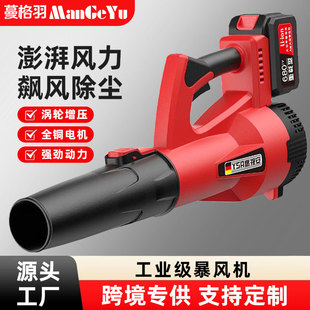 Industrial professional blower blowing dust high-power rechargeable hair dryer powerful lithium wireless storm gun