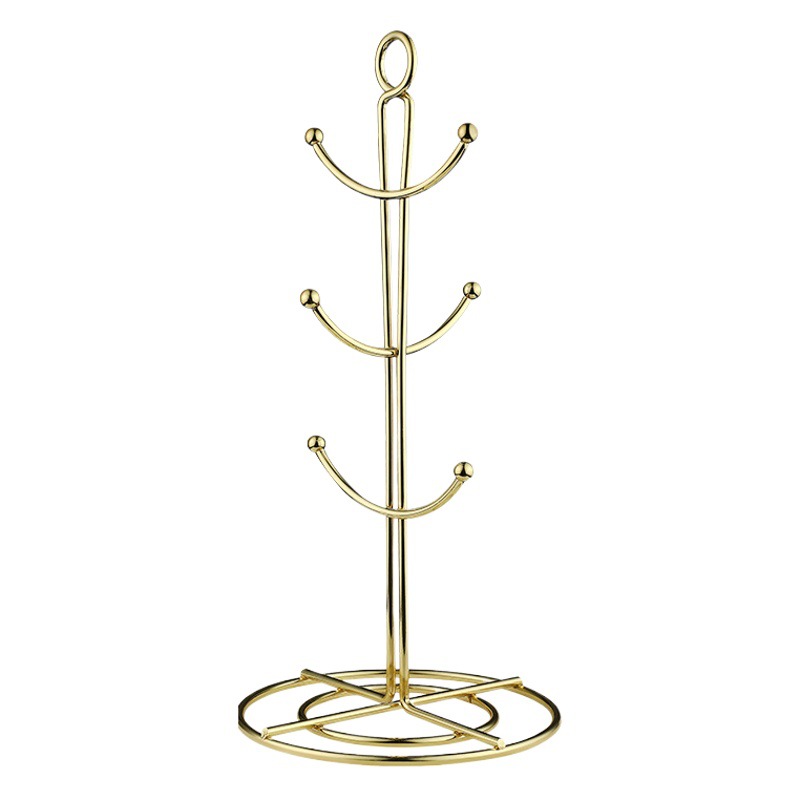 INS estilo taza de metal titular de la taza del hogar creativo taza de vino taza de agua estante de almacenamiento estante de café