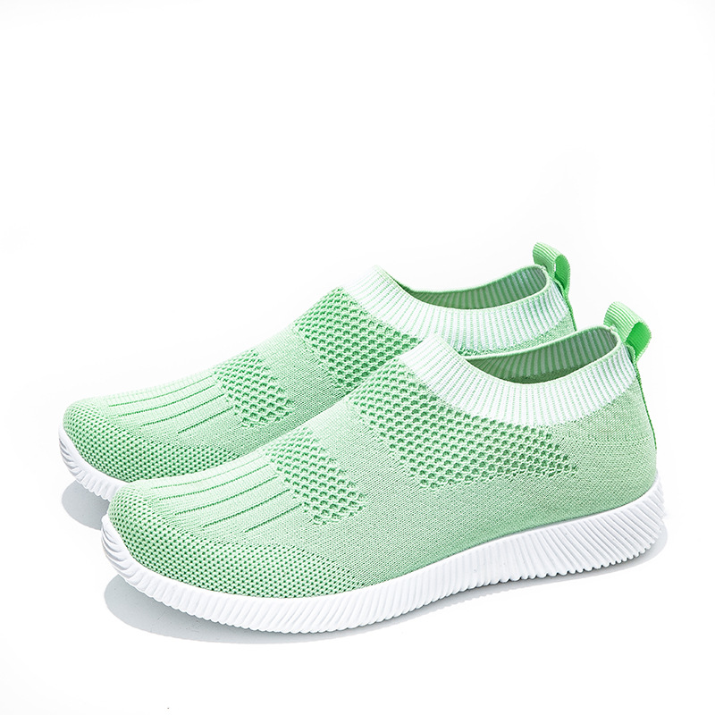 

Flying Woven Slip-ons Casual Sports Style Ladies Shoes