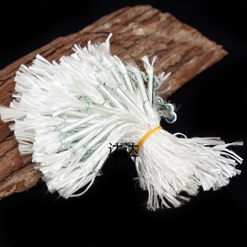 棉线供灯芯油灯灯蜡玻璃灯玻璃加长液体酥油纤维油灯玻璃管佛灯寺