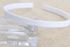 Headband, plastic accessory, 1cm, handmade, wholesale