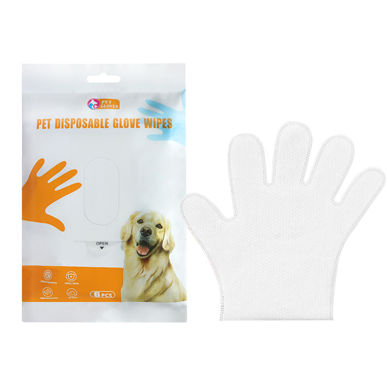Guantes desechables Sunshine Orange Spot 6 piezas/paquete