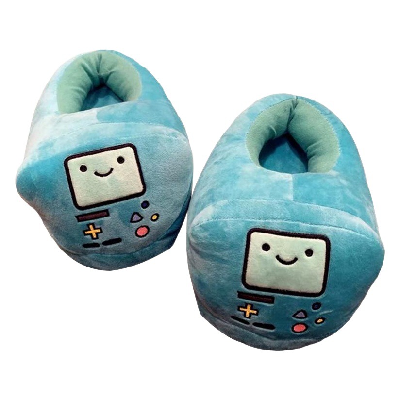 Aventura viejo cuero Jack tiempo pan Zapatillas de algodón invierno interior bolsa talón slip-on toe pareja zapatos calientes