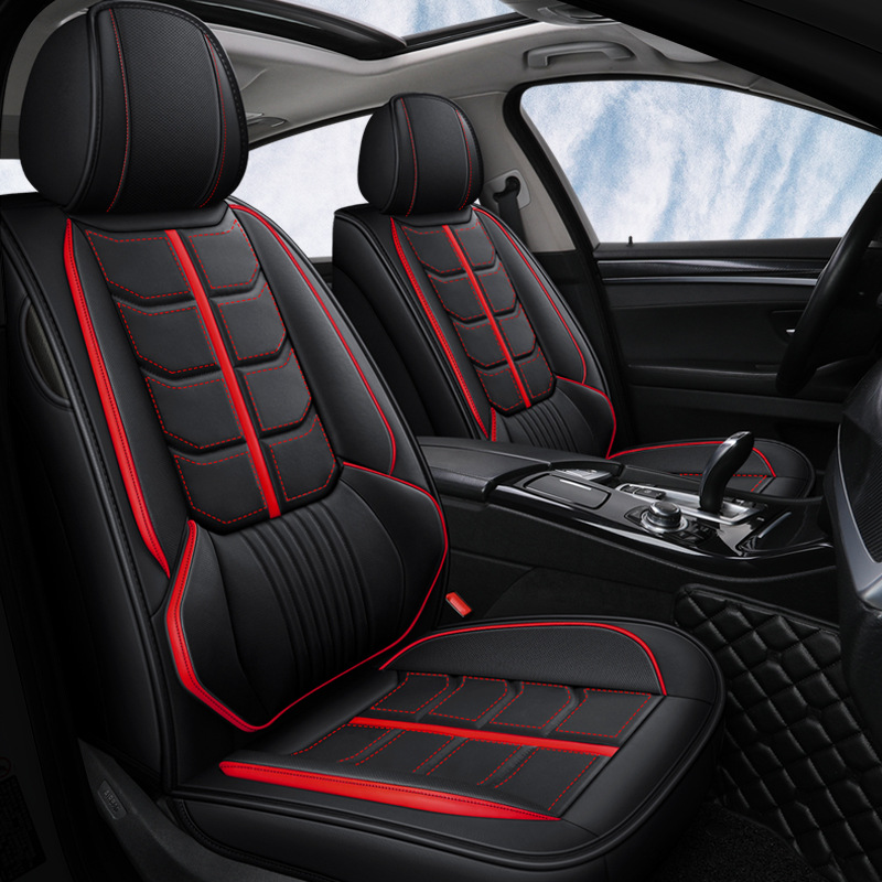 厂家直销一件代发新款全皮固定腰靠款全包四季通用汽车坐垫盛虎