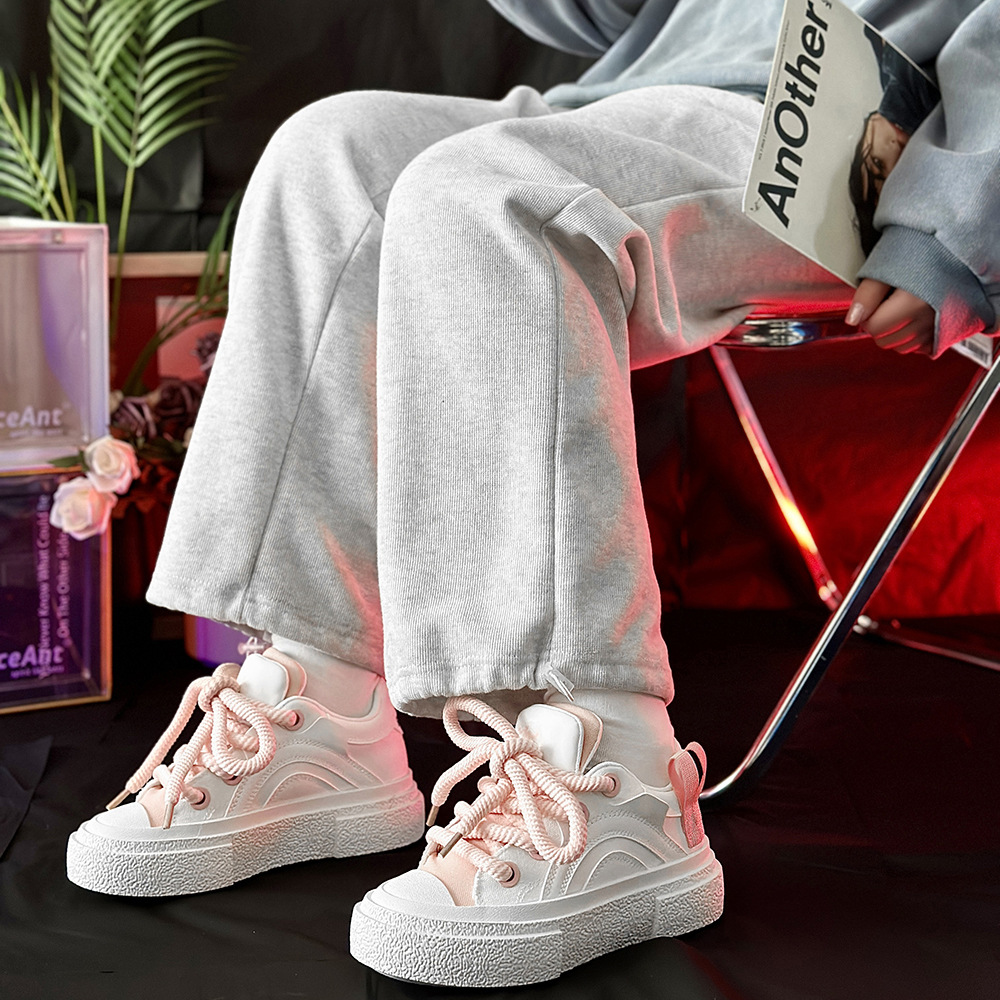 2024 Uus nišidisain meestele ja naistele, vabaaja rula paaridele, kingad, trendikad kingad_voghion.com