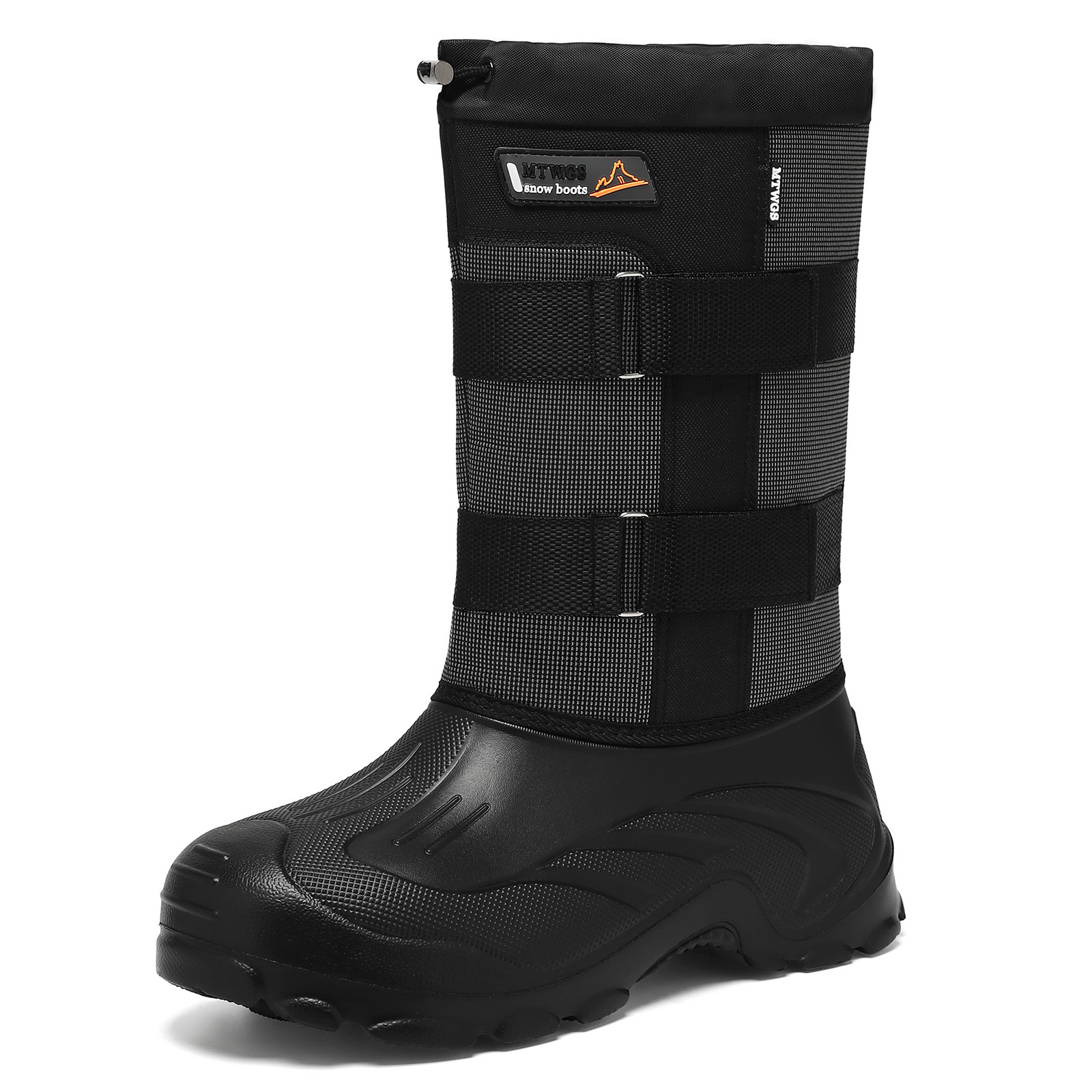 Calentamiento de algodón grueso zapatos de hombre zapatos de pesca al aire libre invierno EVA zapatos de nadar botas de nieve cómodas a prueba de frío