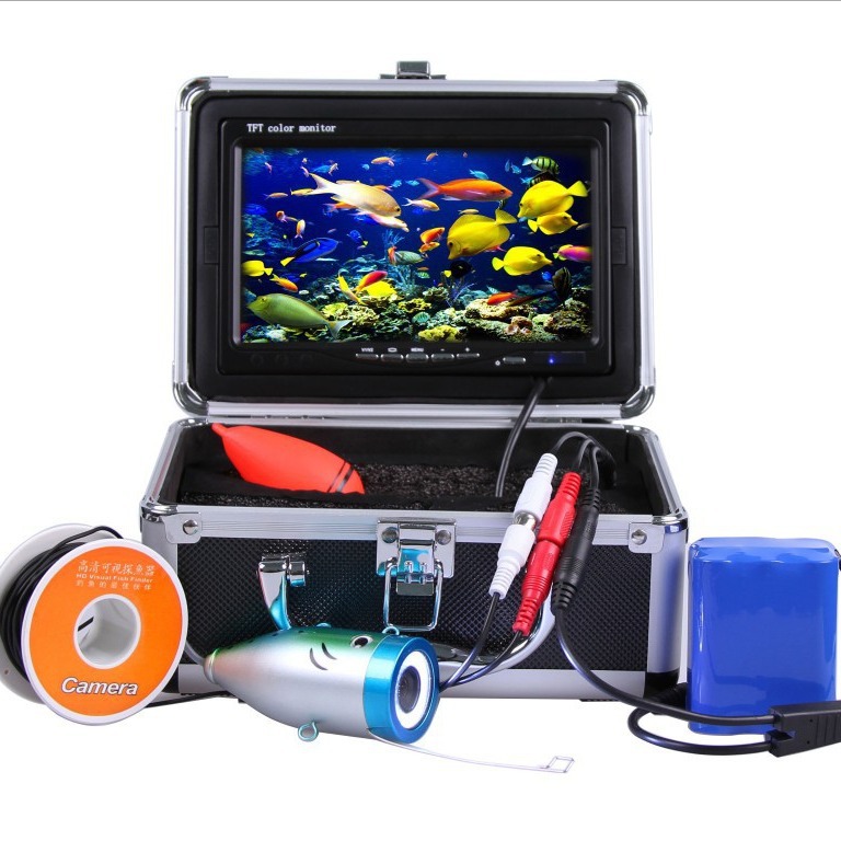 Fish Finder Underwater Visual Fishing Camera 7inch Screen 30m Line Hd Fishing Handy Gadget Sea Fishing Jiang Fishing Lake Fishing
