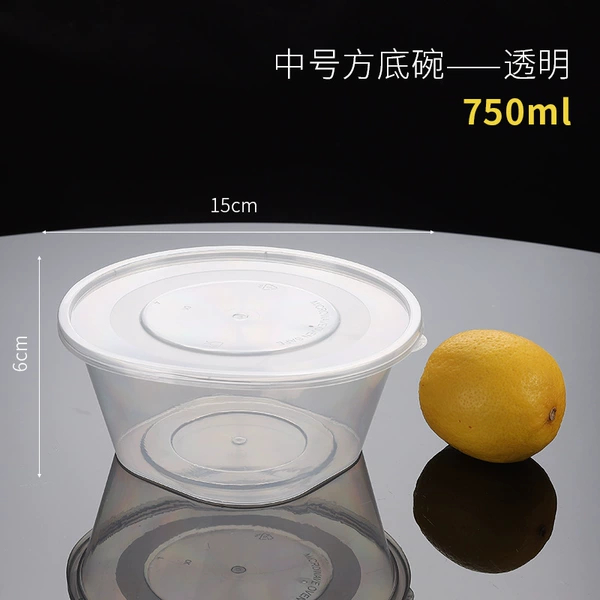 Disposable dinner bowl [750ml] medium size