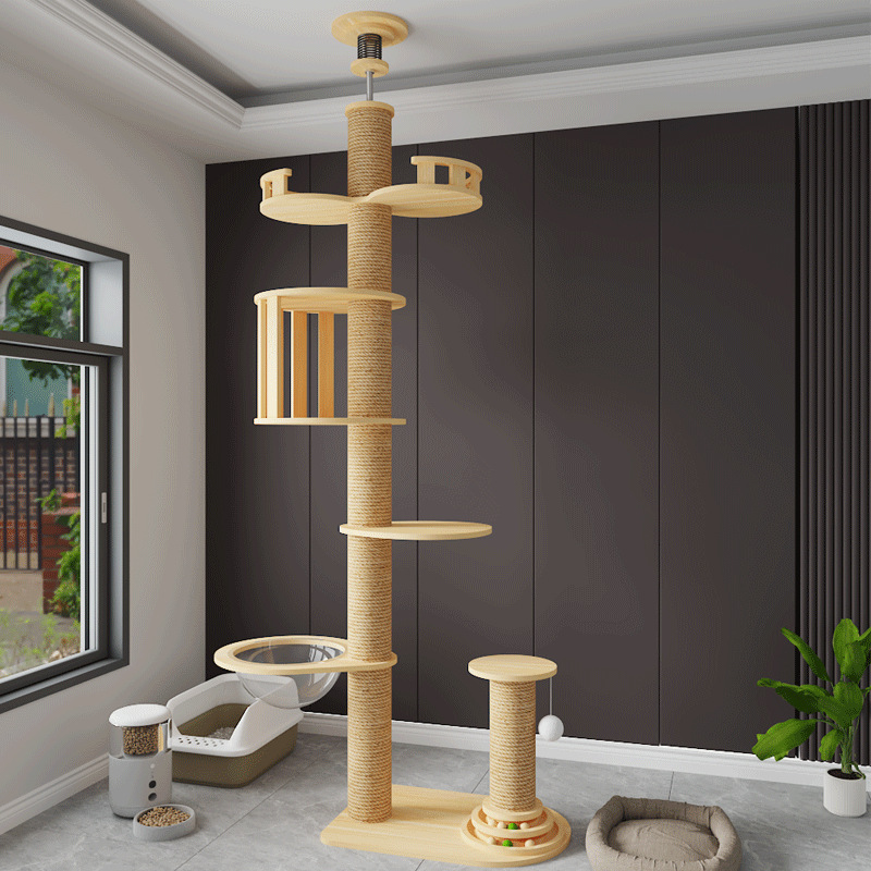 대형 울타리 + 집 + 점프 플랫폼 + 우주 캡슐 + 대형 바닥 구슬