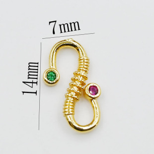 24k��߱�ɫ�~��ʯS���f���B�ӿ�DIY�������β���h�Ʒ���